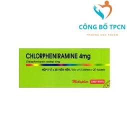 Chlorpheniramine 4mg Mekophar - Thuốc điều trị dị ứng mũi